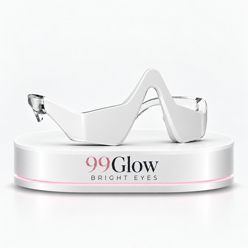 99Glow Bright Eyes™ | Red Light Under-Eye Glasses for Brighter, Rested-Looking Eyes